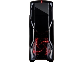 Carcasa Inter-Tech K1 Black Case, Fara sursa