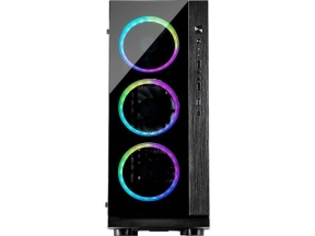 Carcasa Inter-Tech W-III RGB, Fara sursa