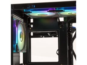 Carcasa panoramica Inaza Cube neagra