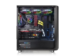Carcasa Thermaltake Versa H26 Tempered Glass Black, Fara sursa