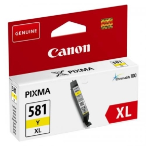 Cartus cerneala Canon CLI-581XL Y, Yellow 2051C001AA