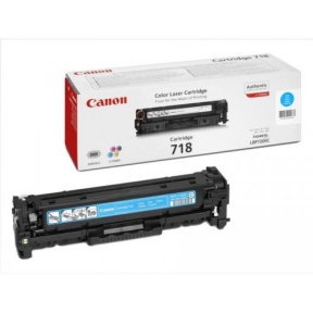 Cartus Toner Canon CRG-718C Cyan - CR2661B002AA