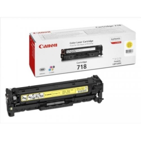 Cartus Toner Canon CRG-718Y Yellow - CR2659B002AA