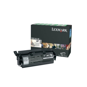 Cartus Toner Lexmark X651A11E Black