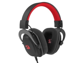 Casti cu microfon Redragon Zeus Lite, 3.5 mm jack, Black-Red