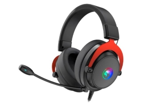 Casti cu microfon Marvo HG9067, USB, Black-Red