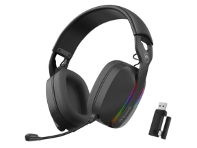 Casti cu microfon Marvo HG9086W, RGB LED, 3.5mm jack/USB Wireless/Bluetooth, Black