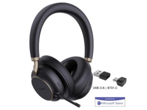 Casti Yealink BH76 Plus Teams Black USB-C/A