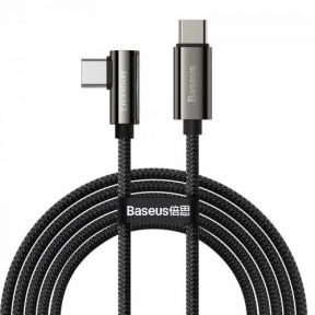 Cablu de date Baseus Legend Elbow CATCS-A01 USB-C - USB-C, 2m, Black