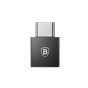 Adaptor Baseus Exquisite, USB-C(T) - USB(M), Black