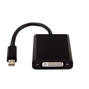 MINI DP TO DVI ADAPTER BLACK/MINI DP TO DVI-D ADPTR 1080P FHD