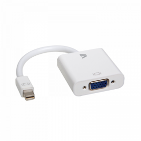 Adaptor V7 CBL-MV1WHT-5E, miniDisplayPort - VGA, White