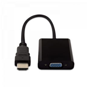 Adaptor V7 CBLHDAVBLK-1E, HDMI - VGA, Black