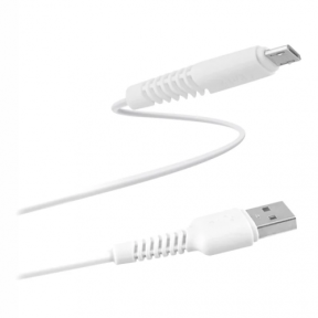 Cablu de date TnB CBMUSB1WH, USB - microUSB, 1m, White