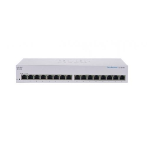 Switch Cisco CBS110-16PP, 16 porturi, POE