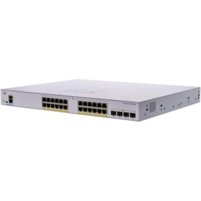 Switch Cisco CBS350-24MGP-4X, 24 porturi