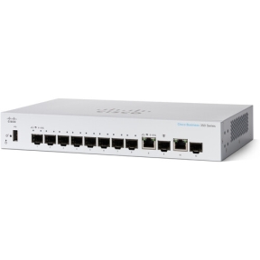 Switch Cisco CBS350-8S-E-2G, 8 porturi