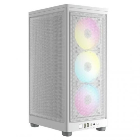 Carcasa Corsair 2000D RGB Airflow White, Fara sursa