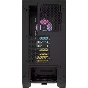 CORSAIR 3000D RGB Tempered Glass Mid Tower Black