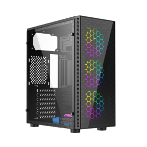 GEMBIRD Gaming ARGB case Fornax 500 black