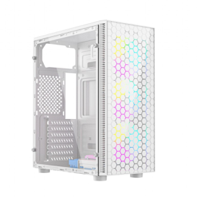 GEMBIRD Gaming ARGB case Fornax 500 white
