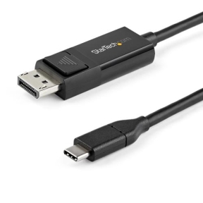 Cablu Startech CDP2DP2MBD, Displayport - USB-C, 2m, Black