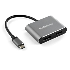 Adaptor Startech CDP2DPHD, Displayport + HDMI - USB-C, 2m, Gray