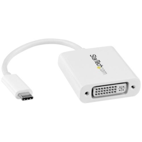 Adaptor Startech CDP2DVIW, DVI - USB-C, White