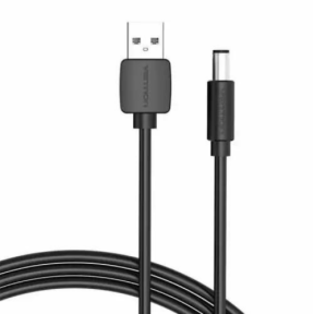 Cablu alimentare si date Vention, USB 2.2 la DC 5.5MM, , , , PVC, negru, "CEYBF" (timbru verde 0.08 lei) -6922794757677