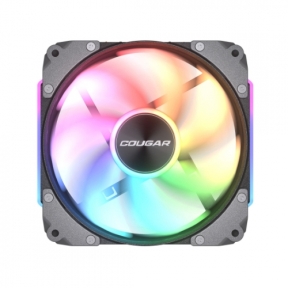 Ventilator Corsair Cougar 120 ARGB, ARGB LED, 120mm, Black