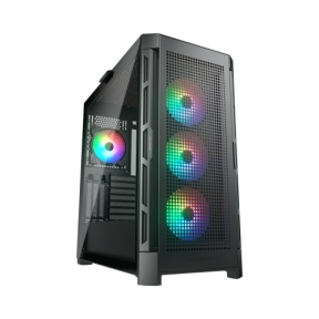 COUGAR | Duoface Pro RGB | PC Case | Mid Tower / TG & Airflow Front Panel / 4 x ARGB Fans / TG Left Panel