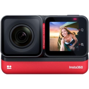 Camera video actiune Insta360 ONE RS TWIN Edition, Black-Red