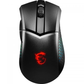 Mouse Optic MSI Clutch GM51 LIGHTWEIGHT, USB/USB Wireless/Bluetooth, Black