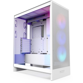 Carcasa NZXT H7 Flow RGB (2024) Matte White, Fara sursa