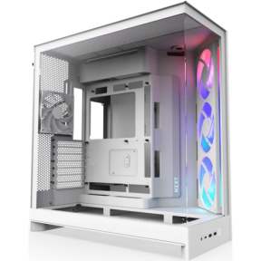 H9 Flow RGB (2025), Dual-Chamber, Mid-Tower, Alb