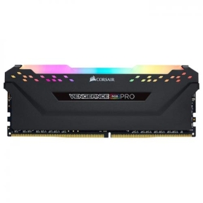 Memorie DDR4, 8GB, 3200MHz, CL16, 1.35V, Negru, VENGEANCE RGB PRO, BULK
