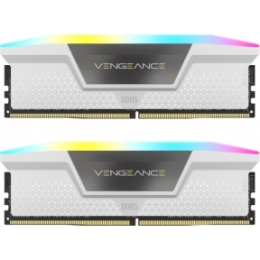 Vengeance RGB 32GB, DDR5, 5600MHz, CL40, Kit dual-channel, 2x16GB, 1.25V,  Intel XMP, Alb