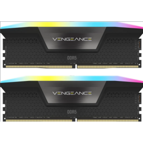 Vengeance RGB 32GB, DDR5, 6000MHz, 2x16GB, Negru