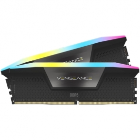 CORSAIR RAM Vengeance RGB - 64 GB (2 x 32 GB Kit) - DDR5-6000 DIMM CL30