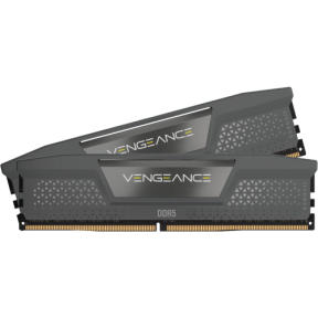 Memorie DDR5, 64GB, KIT 2x32GB, 6000MT/s, C40, 1.40V, XMP&EXPO, Gri, VENGEANCE