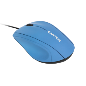 Mouse Optic Canyon M-05, USB, Light Blue