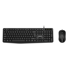 CANYON SET-1 EN Keyboard+Mouse Wired Black