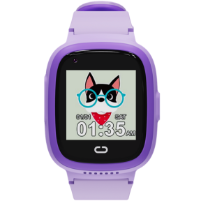 Smartwatch Canyon Sunny KW-48, 1.40 inch, Curea Silicon, Violet