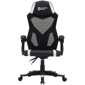Scaun gaming Canyon Flow, Black-White