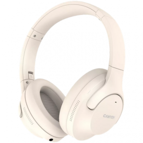 Casti cu microfon Canyon OnRiff 10, Bluetooth/3.5mm jack, Beige