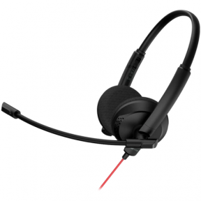 Casti cu microfon Canyon HS-07, USB-A/3.5mm jack, Black