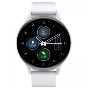 Smartwatch Canyon SW-68 Badian, 1.28inch, Curea Silicon, White