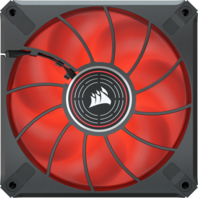 Ventilator Corsair iCUE ML140 RED ELITE Premium, 140mm