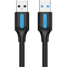 Cablu alimentare si date Vention, USB 3.0 A (M) la USB 3.0 A (M), 0.5M, , , PVC, negru, "CONBD" (timbru verde 0.08 lei) -6922794748804