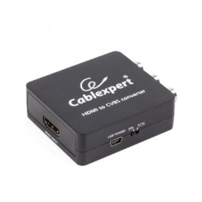 Convertor Gembird DSC-HDMI-CVBS, HDMI - CVBS, Black